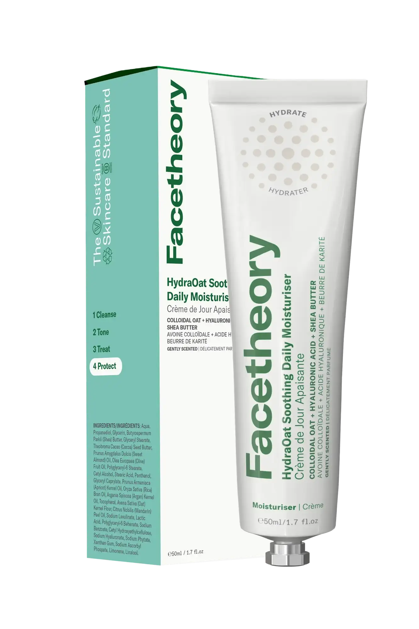 FaceTheory Hydraoat Soothing Daily Moisturiser