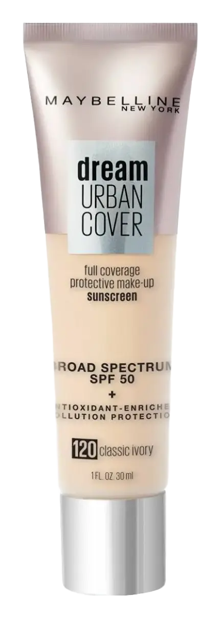 Maybelline Dream Urban Cover Foundation SPF50 120 Classic Ivory