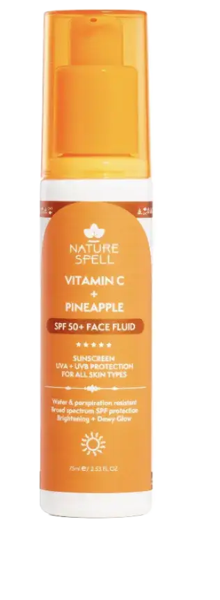 Nature Spell Vitamin C & Pineapple SPF50+ Face Fluid