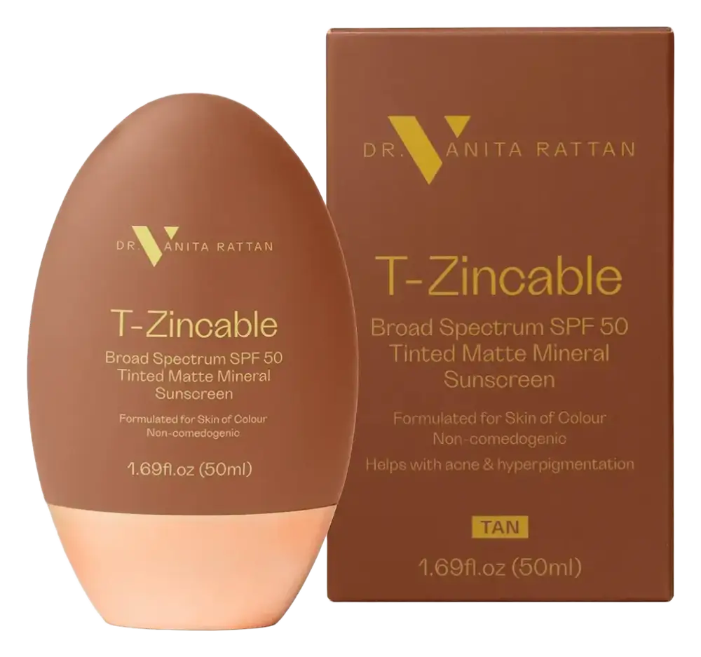 Skincare by Dr V T-Zincable Tinted SPF50 Tan