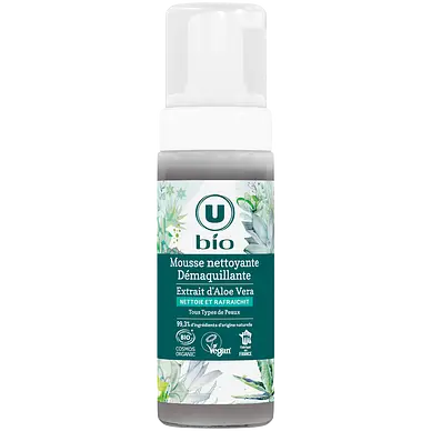 U Bio Beauté Mousse Nettoyante Demaquillante