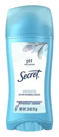 Secret Original Invisible Solid Deodorant Unscented