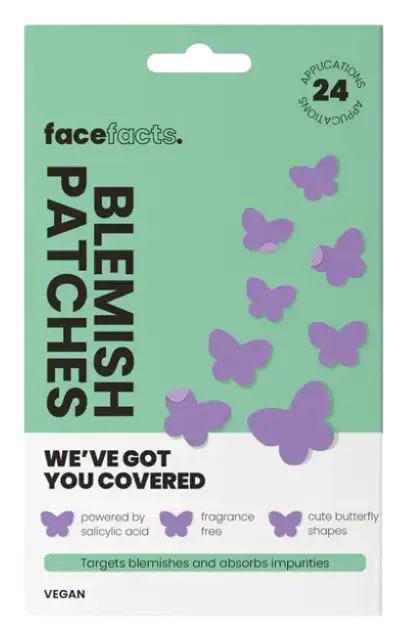 Face Facts Blemish Patches Butterfly