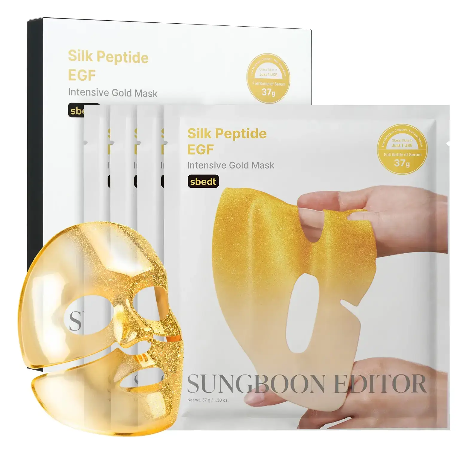 Sungboon Editor Silk Peptide EGF Intensive Gold Mask