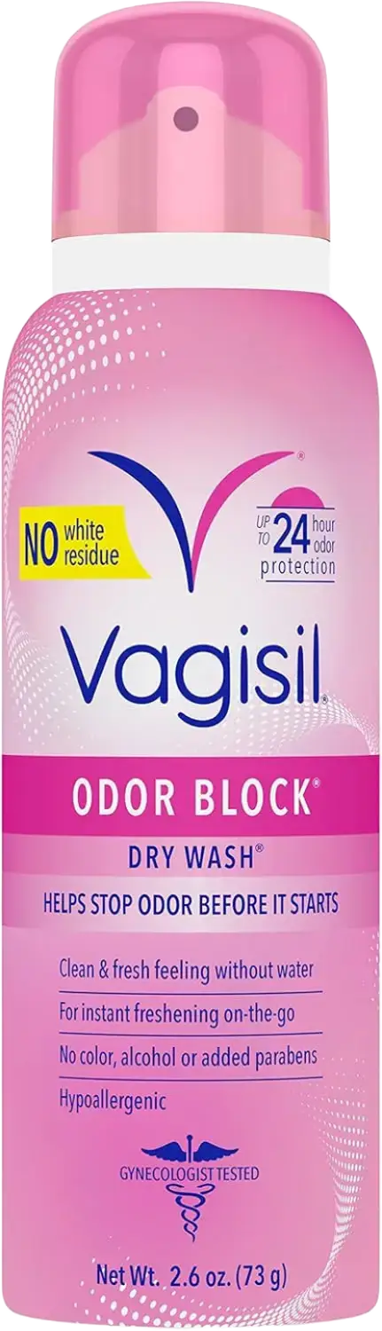 Vagisil Odor Block Dry Wash Spray