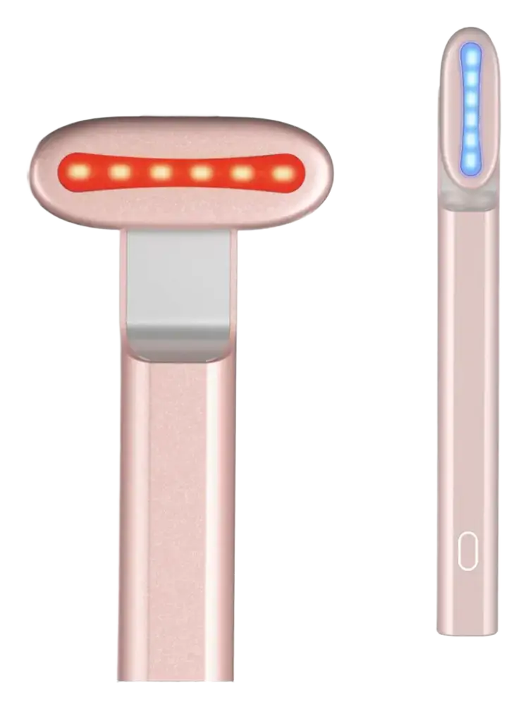 Laduora Velve Pro Skincare Wand with Blue & Red Light Therapy
