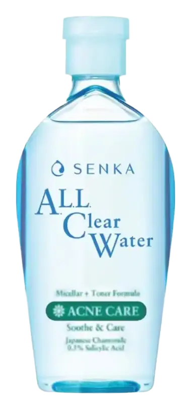Senka A.L.L. Clear Water Micellar + Toner Formula Acne Care Thailand