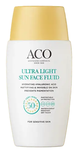 ACO Sun Ultra Light Face Fluid SPF 50+