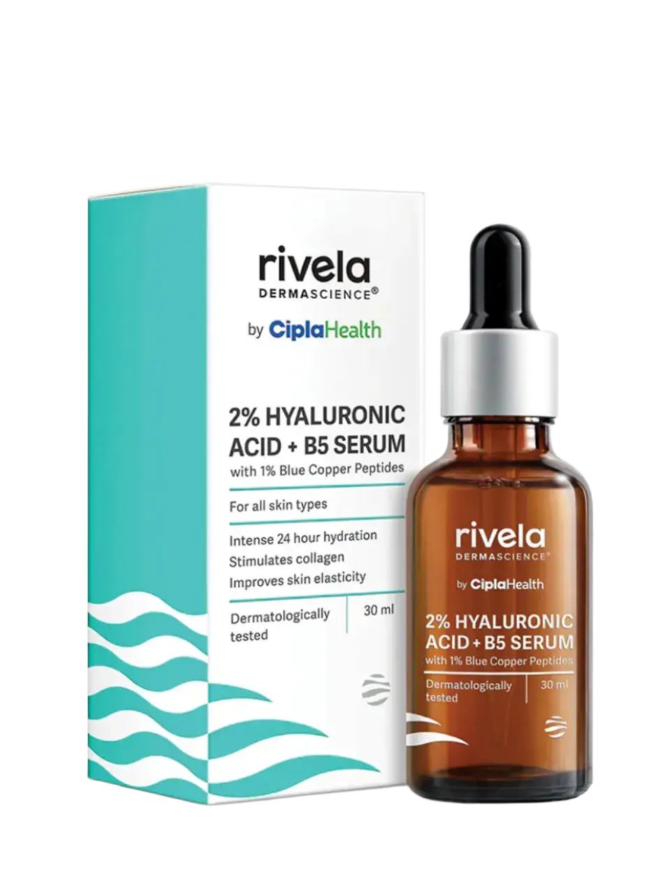 Rivela by Cipla 2% Hyaluronic Acid + B5 Serum