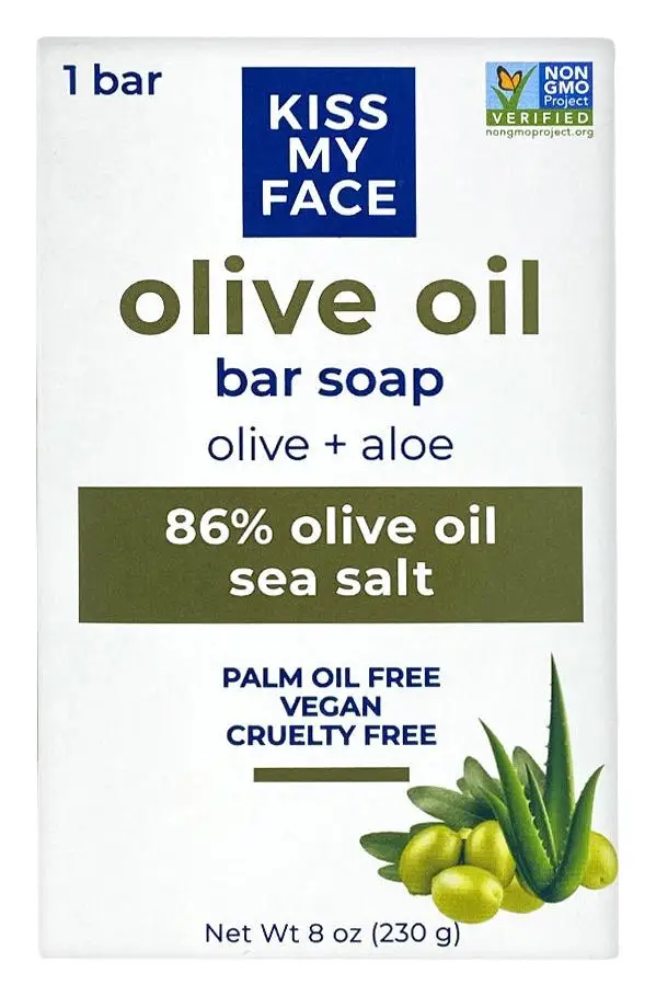 Kiss My Face Olive Oil Bar Soap Olive & Aloe