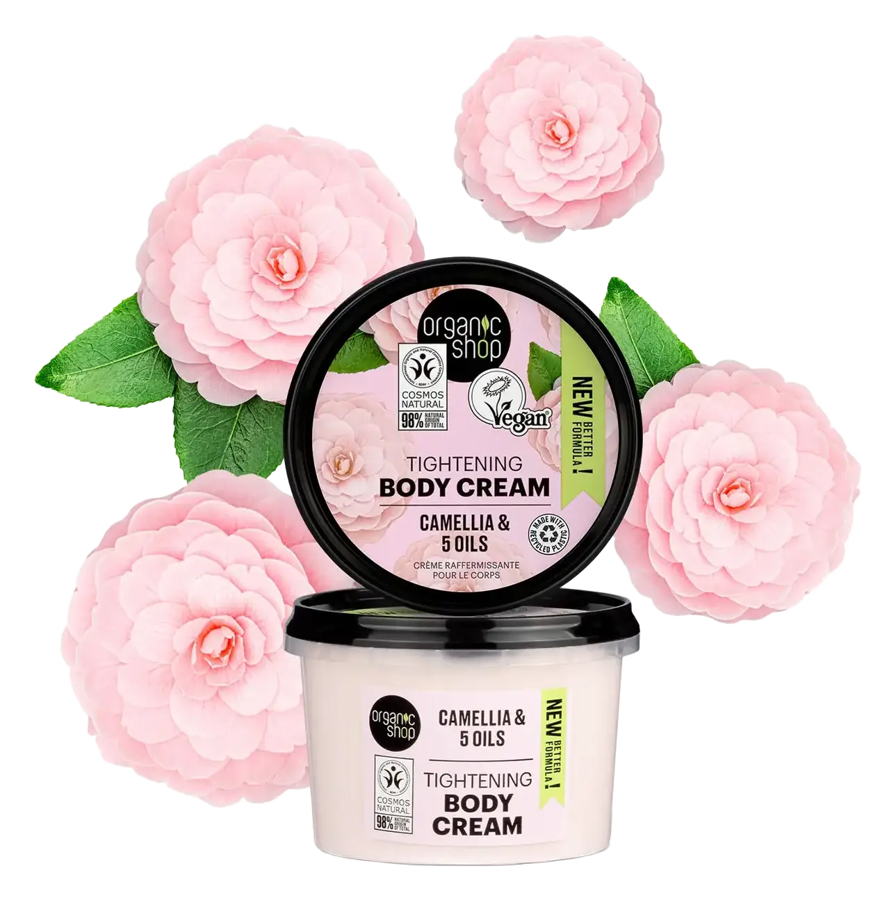 Natura Siberica Organic Shop Tightening Body Cream Camellia