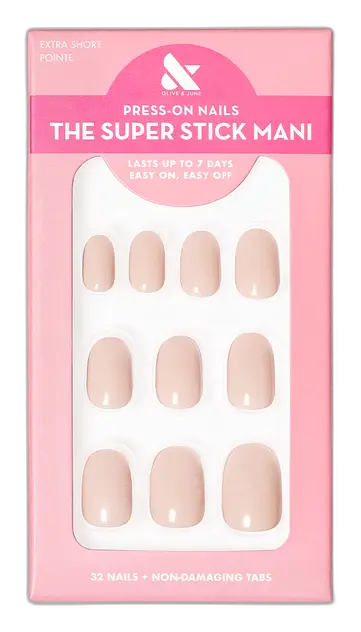Olive & June Tab Press-Ons Extra Short Pointe