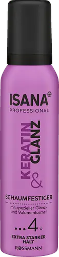 ISANA Keratin & Glanz Schaumfestiger
