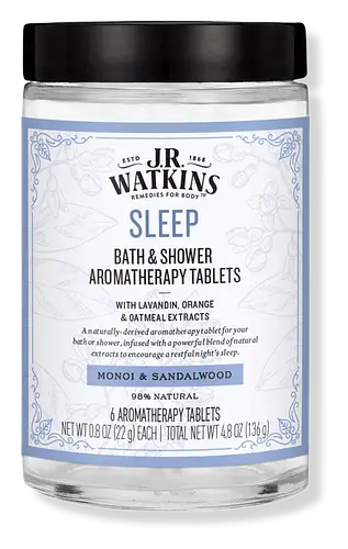J.R. Watkins SLEEP Bath & Shower Aromatherapy Tablets