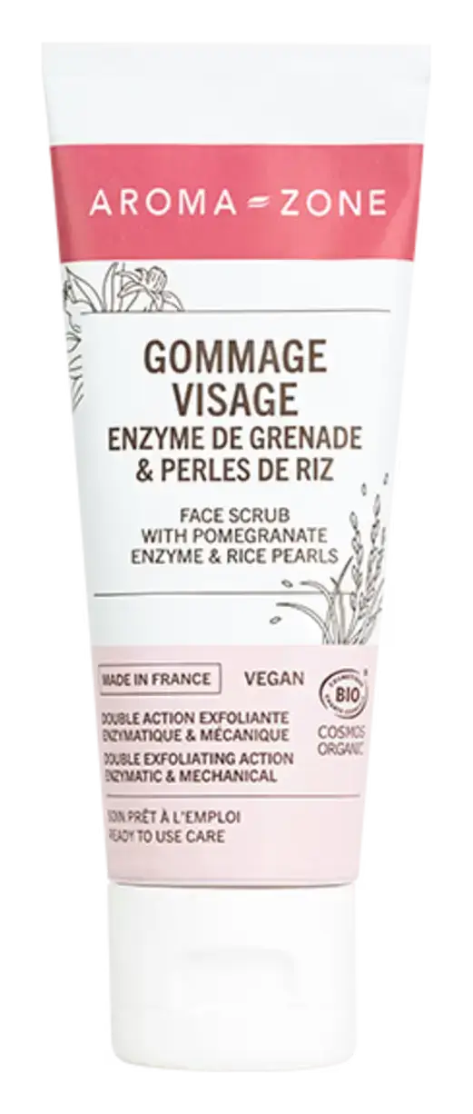 Aroma-Zone Pomegranate Enzyme & Rice Pearls Face Scrub