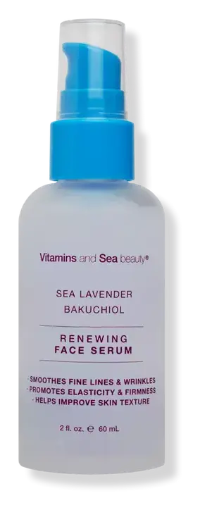 Vitamins and Sea beauty Sea Lavender & Bakuchiol Renewing Face Serum