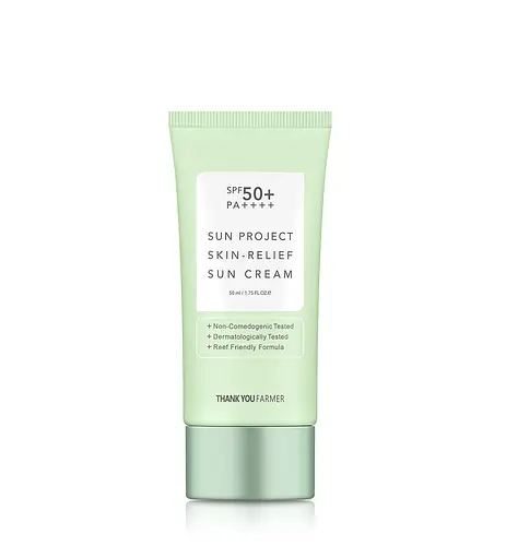 Thank You Farmer Sun Project Skin Relief Sun Cream SPF50+ PA++++