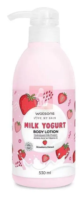 Watsons Milk Yogurt Body Lotion Strawberry