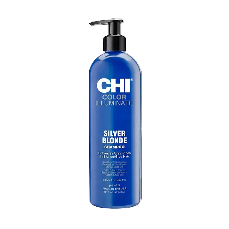 CHI Haircare Color Illuminate Silver Blonde Blue Shampoo
