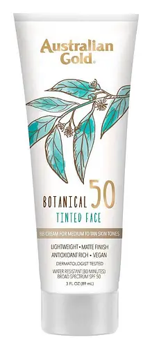 Australian Gold Botanical SPF 50 Tinted Face Medium to Tan
