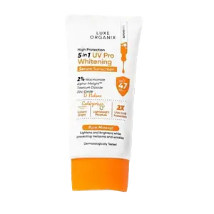 Luxe Organix High Protection 5in1 UV Pro Whitening Serum Sunscreen SPF 47 PA+++