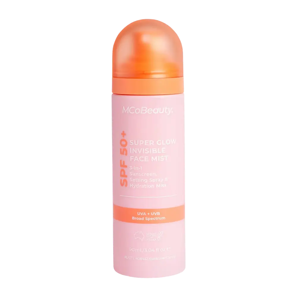MCoBeauty. Super Glow Invisible Face Mist SPF 50+