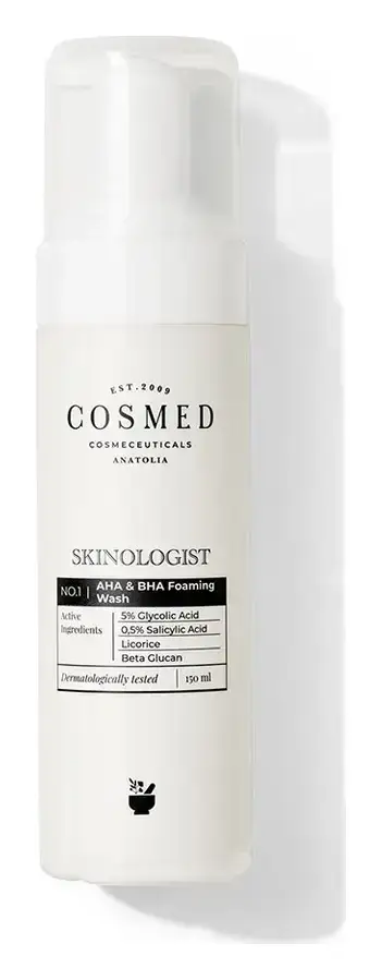 Cosmed Skinologist AHA & BHA Foaming Wash