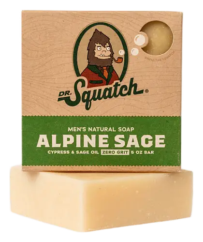 Dr. Squatch Alpine Sage Bar Soap
