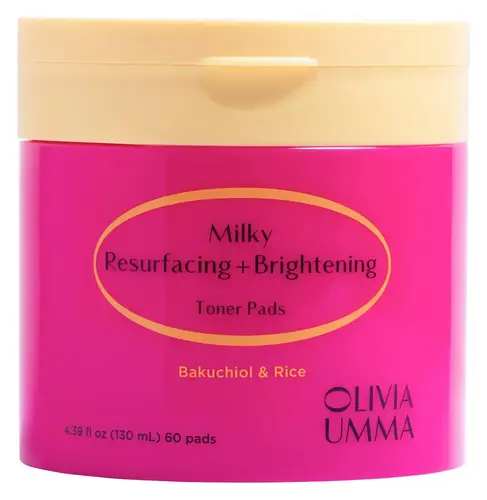 Oliviaumma Milky Resurfacing + Brightening Toner Pads