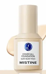 Mistine Cover All Foundation Glow Velvet Finish LP110/LP110S Natural Ivory