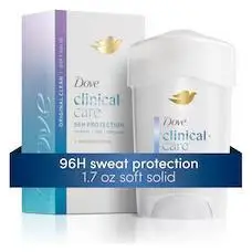 Dove Clinical + Care Antiperspirant Deodorant Original Clean