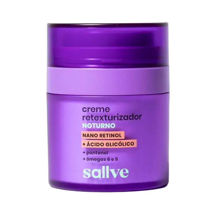 Sallve Creme Retexturizador Noturno