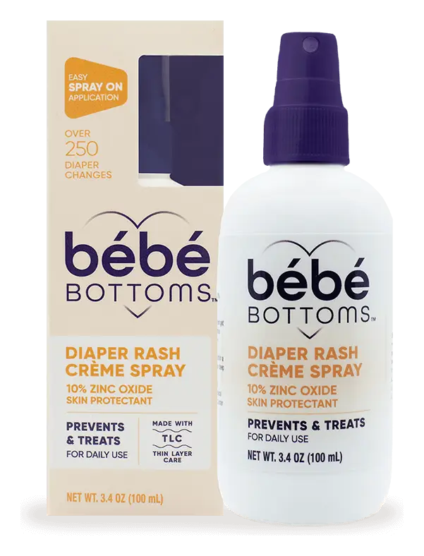 bébé Bottoms Diaper Rash Crème Spray