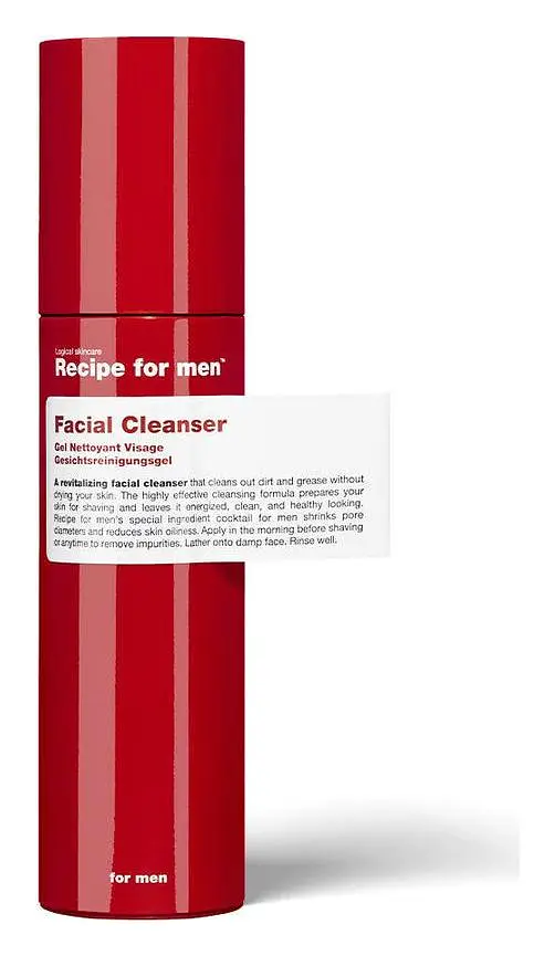 Recipe For men Facial Cleanser