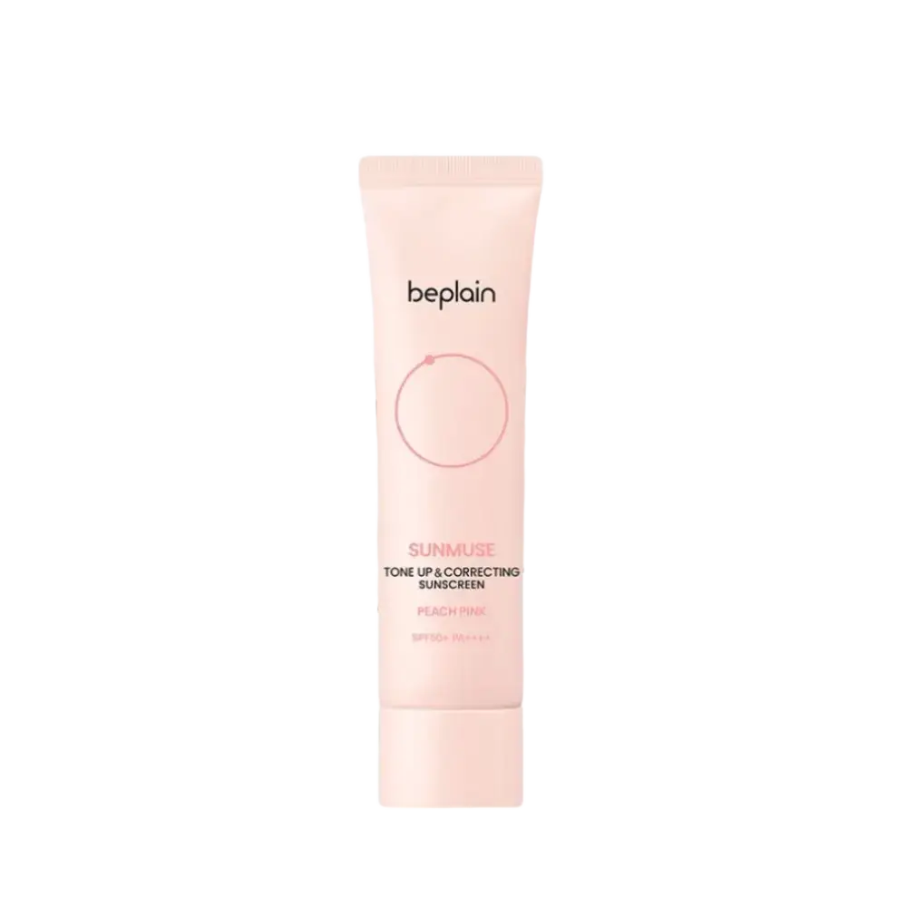 Beplain Sunmuse Tone-Up & Correcting Sunscreen Peach Pink SPF 50+