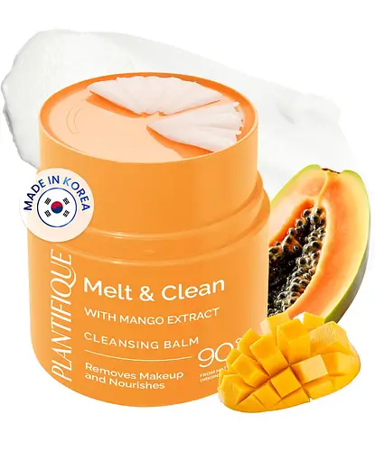 Plantifique Melt & Clean Cleansing Balm Mango and Papaya
