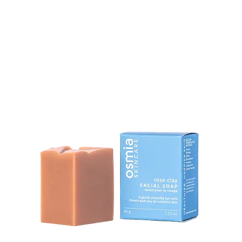 Osmia Rose Clay Facial Soap