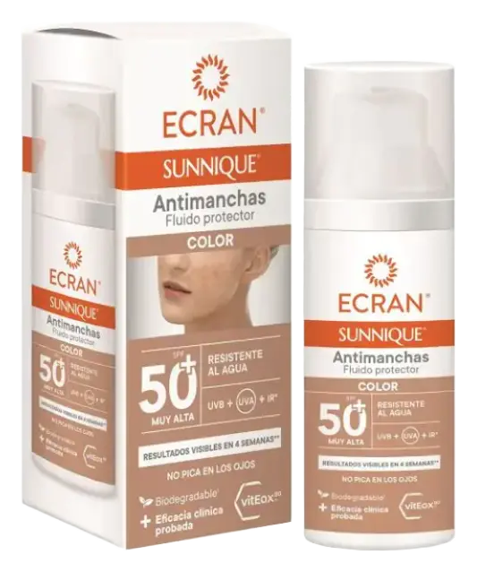 Ecran Sunnique Antimanchas 50+