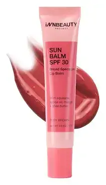 iNNBEAUTY PROJECT Sun Balm SPF 30 Broad Spectrum Lip Balm Rosy Brown