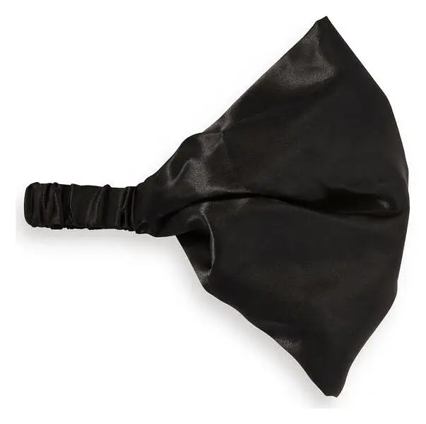 Revolution Beauty Haircare Satin Headband Black