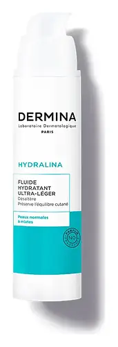 Dermina Hydralina Ultra-Light Moisturizing Fluid
