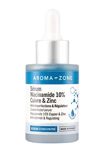 Aroma-Zone Sérum Visage Concentré Niacinamide 10%, Cuivre & Zinc