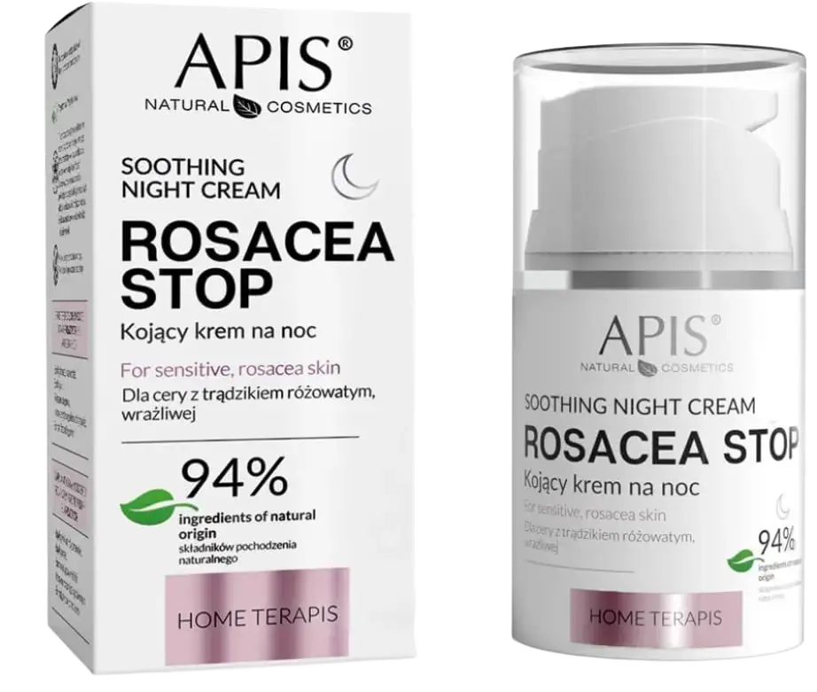 APIS Natural Cosmetics Rosacea Stop Soothing Night Cream