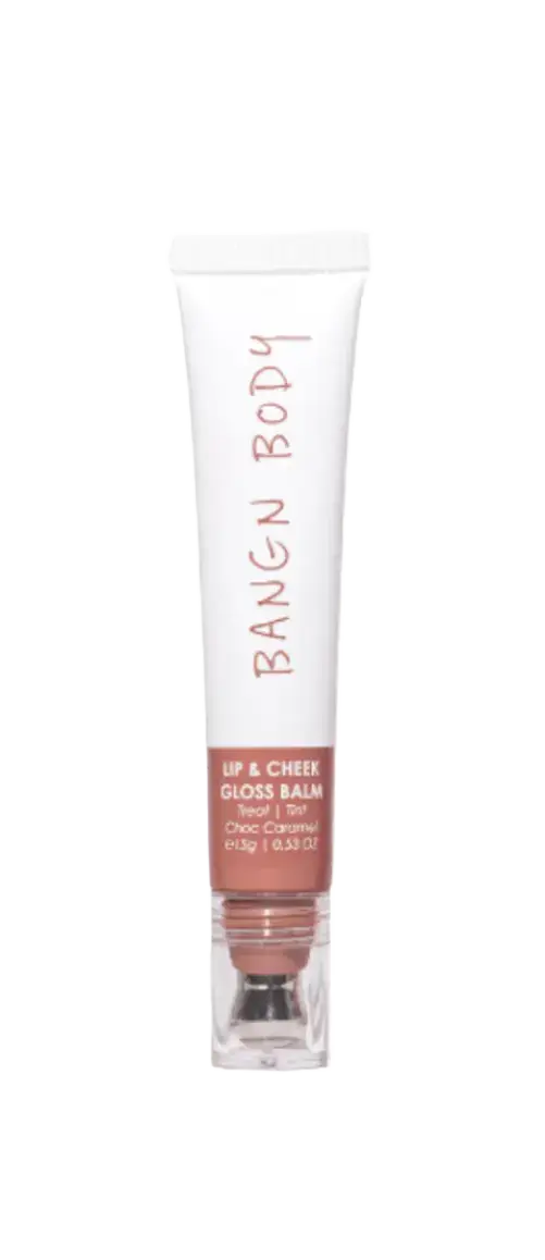 Bangn Body Lip & Cheek Gloss Balm Choc Caramel