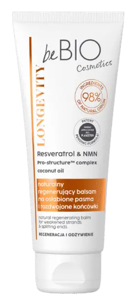 BeBio Cosmetics LONGEVITY Regeneration and nourishment Natural balm for weakened strands and ends