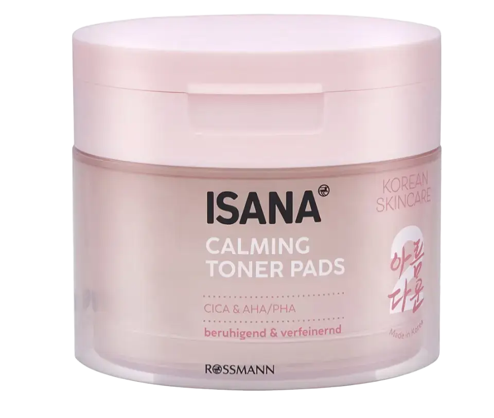 ISANA Korean Skincare Calming Toner Pads