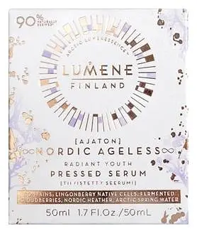 Lumene Ajaton Nordic Ageless Radiant Youth Pressed Serum