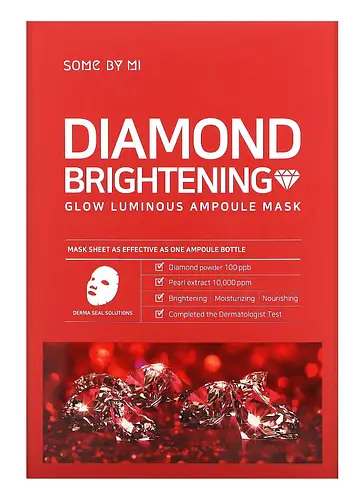 Some By Mi Glow Luminous Ampoule Mask Diamond Brightening