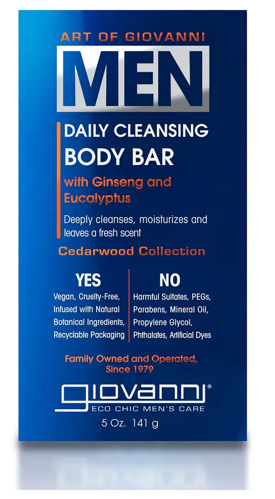 Giovanni Men Daily Cleansing Body Bar