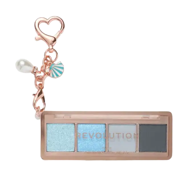 Revolution Beauty Icon Edit Mini Shadow Palette With Charm Blissful Blue